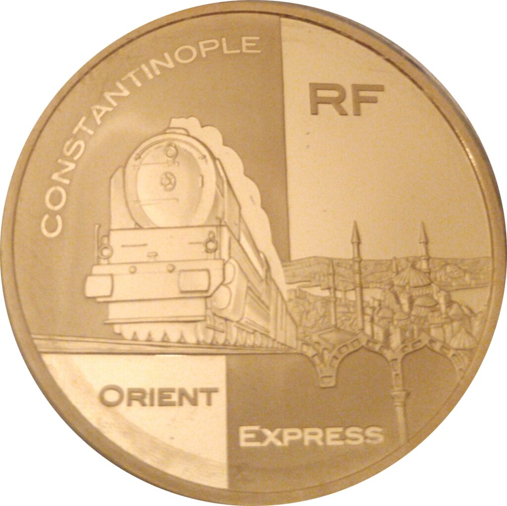 Avers 20 euros L'Orient-Express - - France — pièce en or