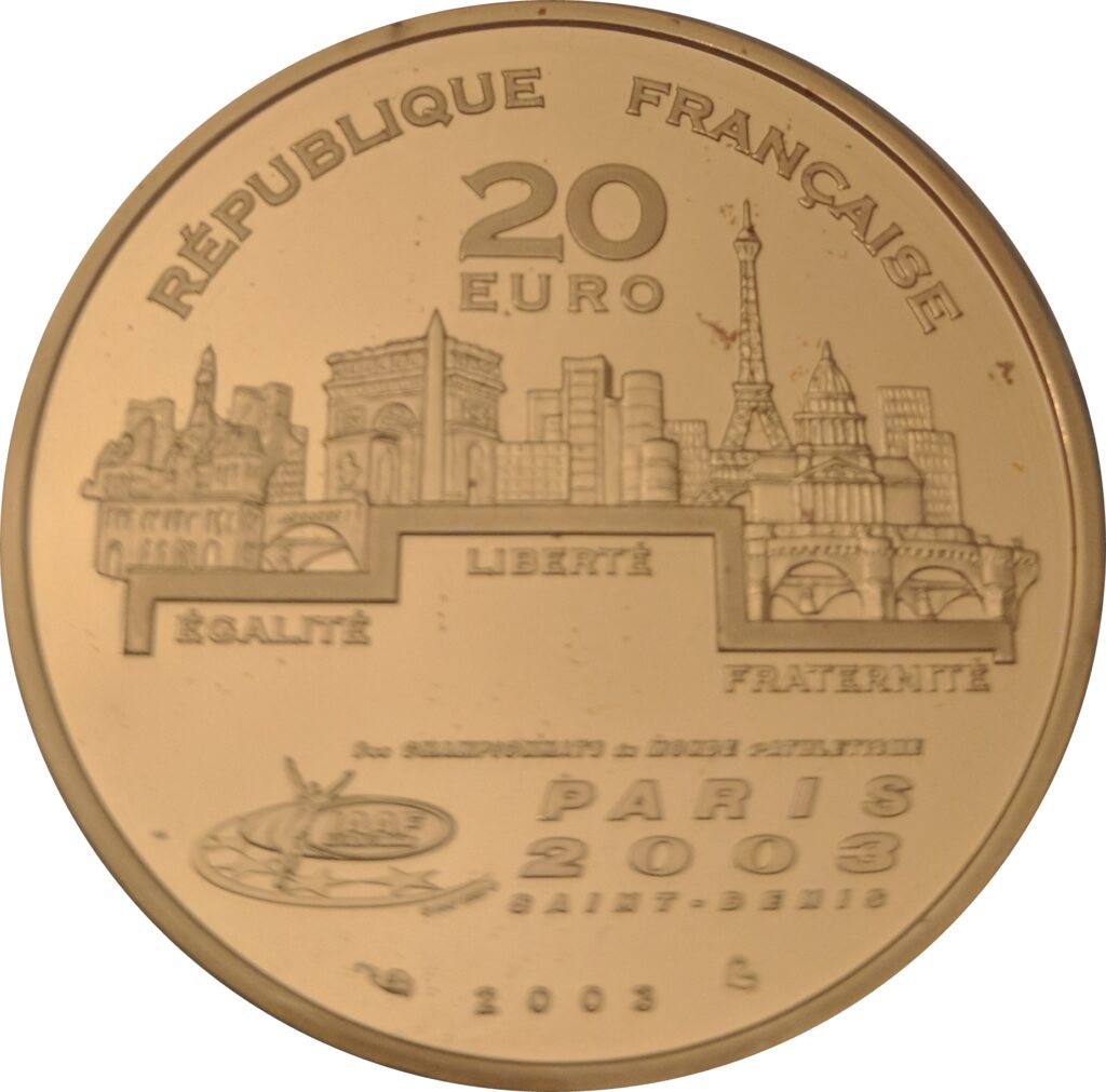 Avers 20 euros Lancer - - France — pièce en or