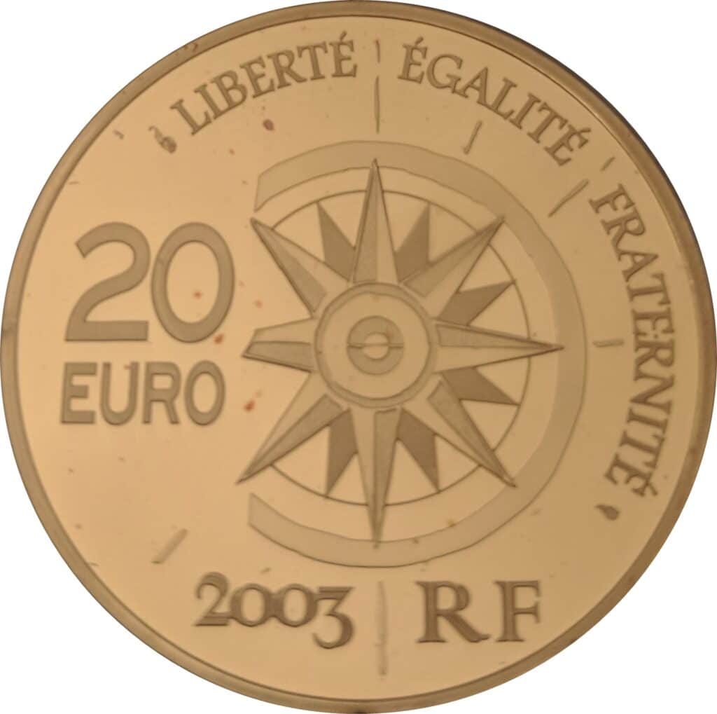 Avers 20 euros Le Normandie - - France — pièce en or
