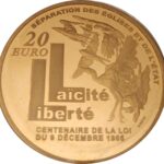 20 euros Loi du 9 décembre 1905 - - France