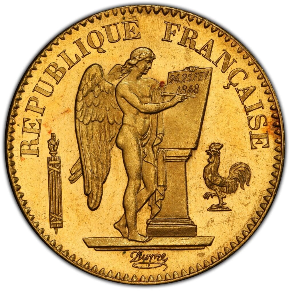 Avers 20 francs Génie IIe république - - France — pièce en or