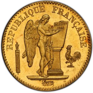 Avers 20 francs Génie IIe république - - France — pièce en or