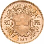 20 Francs Suisses Vreneli en Or - 5,807 g - Suisse Pile