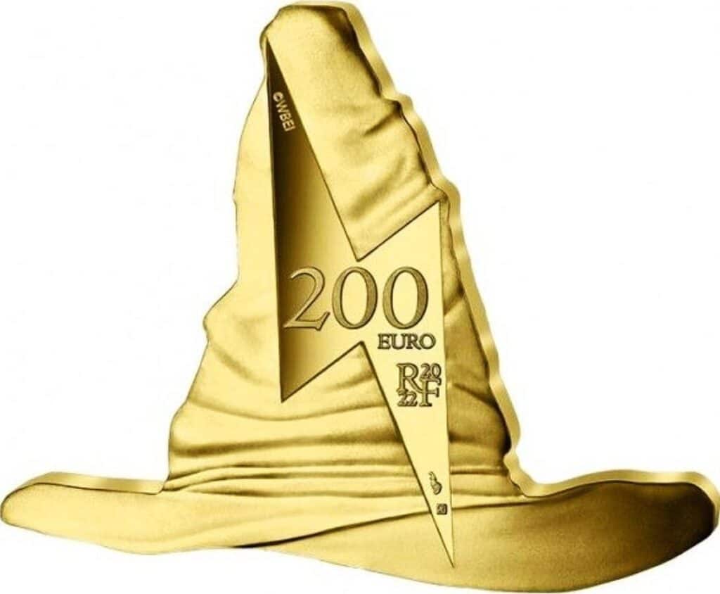 Avers 200 euros Choixpeau magique - - — pièce en or