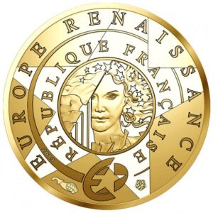 Avers 200 euros Époque renaissance - - France — pièce en or