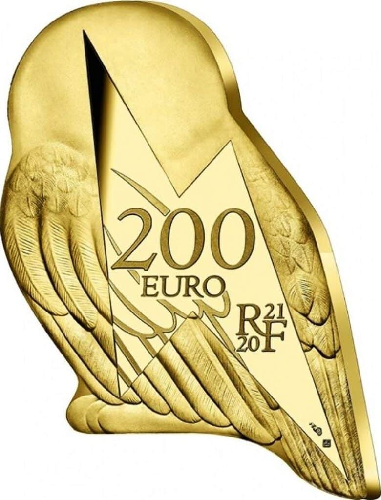 Avers 200 euros Hedwige - - — pièce en or