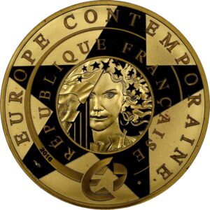 Avers 200 euros La France contemporaine - - France — pièce en or