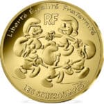 200 euros La ronde des Schtroumpfs - -