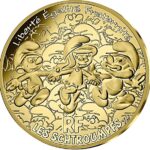 200 euros Les Schtroumpfs ensemble - -