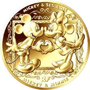 Avers 200 euros Mickey et ses amis - - France — pièce en or