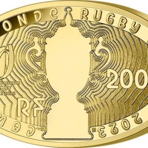 Avers 200 euros Rugby - - France — pièce en or