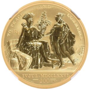 Avers 200 euros Sceau des États-Unis - - France — pièce en or