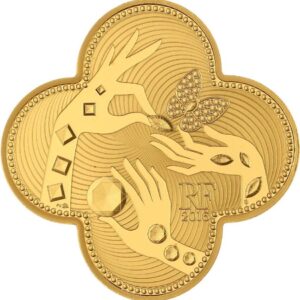 Avers 200 euros Van Cleef & Arpels - - France — pièce en or