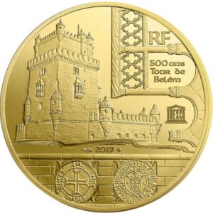 Avers 200 euros Vasco de Gama et Tour de Belém - - France — pièce en or
