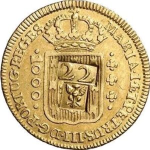 Avers 22 livres - 1802-1809 - Martinique
 (France d'outre-mer) — pièce en or
