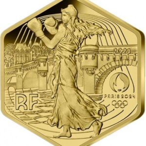Avers 250 euros JO 2024 Paris Semeuse - - — pièce en or