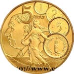 5 euros Le nouveau franc - 2020 - France