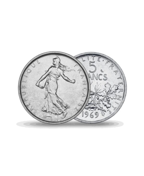 Pièce de 5 francs Semeuse en argent