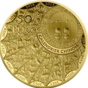 Avers 50 euros Année du buffle - - France — pièce en or