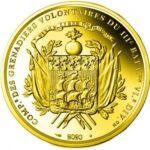 50 euros Arrivée de La Fayette à Boston - -