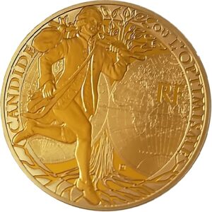 Avers 50 euros Candide - - France — pièce en or