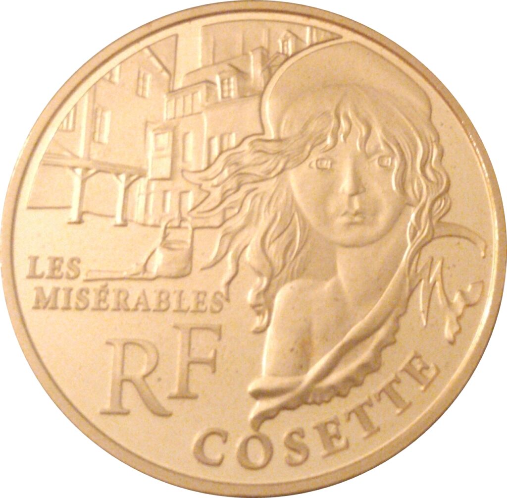Avers 50 euros Cosette - - France — pièce en or