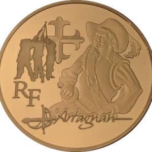Avers 50 euros D'Artagnan - - France — pièce en or