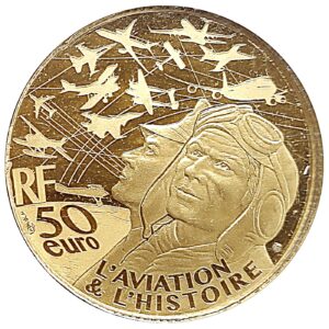 Avers 50 euros Dakota or - - France — pièce en or
