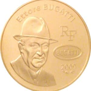 Avers 50 euros Ettore Bugatti or - - France — pièce en or