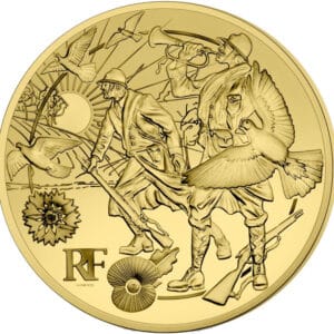 Avers 50 euros Fin de la Grande Guerre - - France — pièce en or
