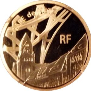 Avers 50 euros Gare de Metz-Ville or - - France — pièce en or