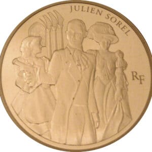 Avers 50 euros Julien Sorel - - France — pièce en or