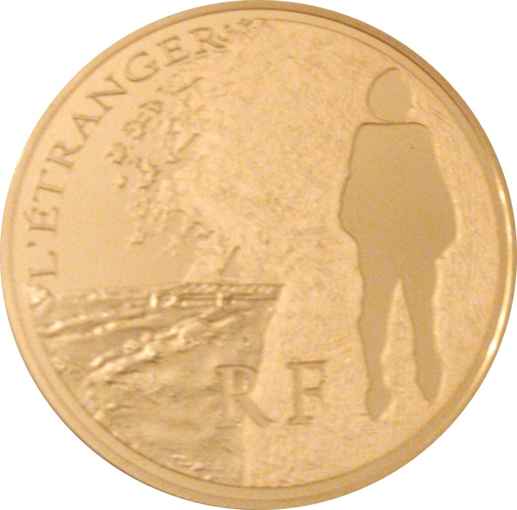 Avers 50 euros L'Étranger - - France — pièce en or
