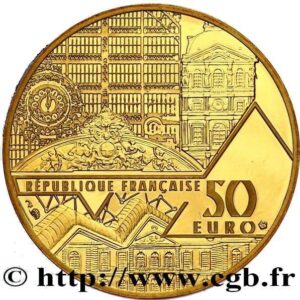 Avers 50 euros La Vénus de Milo - - France — pièce en or