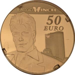 Avers 50 euros Largo Winch - - France — pièce en or