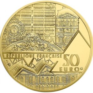 Avers 50 euros Le Baiser - - France — pièce en or