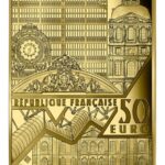 50 euros Le Bassin aux nymphéas, harmonie verte or - -