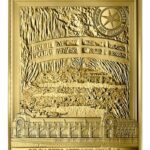 50 euros Le Bassin aux nymphéas, harmonie verte or - -