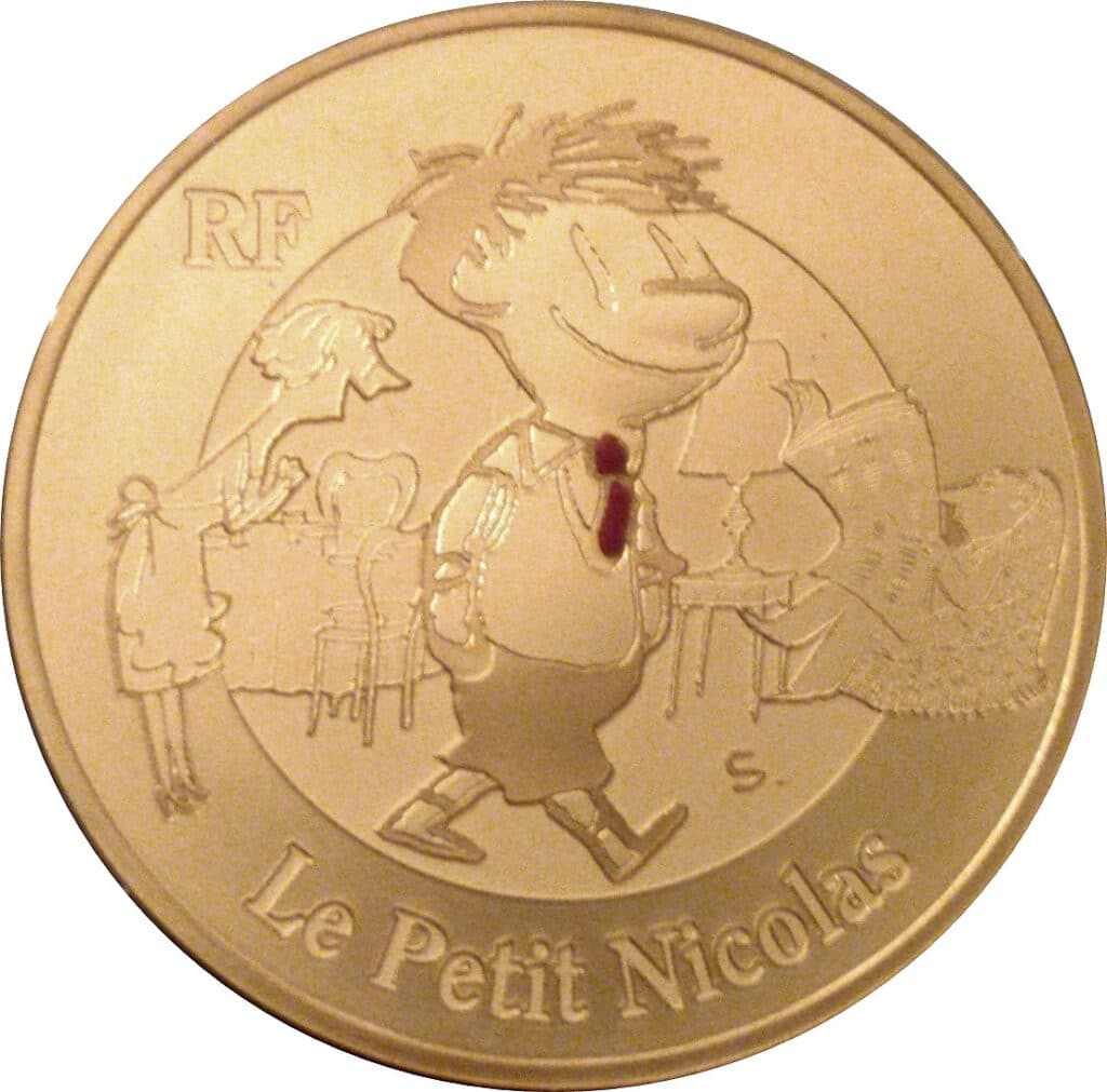 Avers 50 euros Le Petit Nicolas - - France — pièce en or
