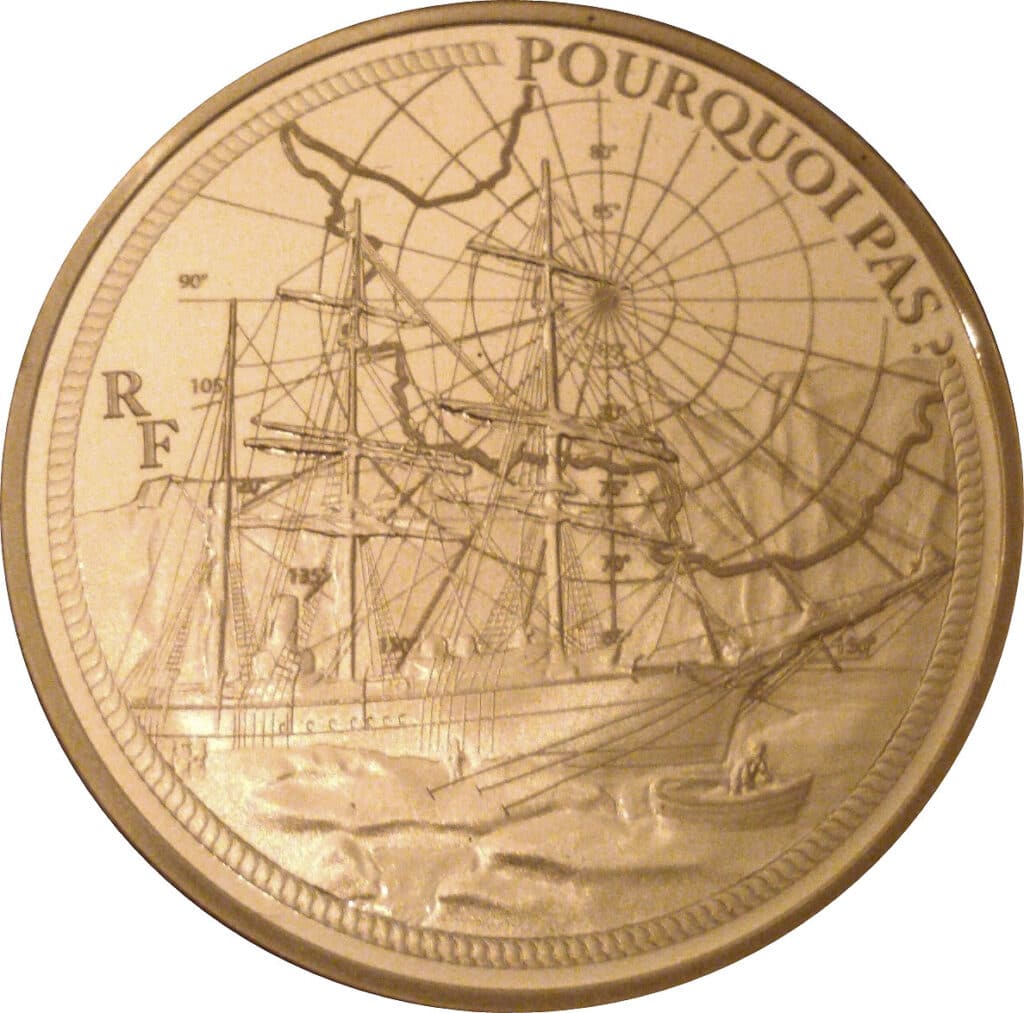 Avers 50 euros Le Pourquoi pas ? or - - France — pièce en or