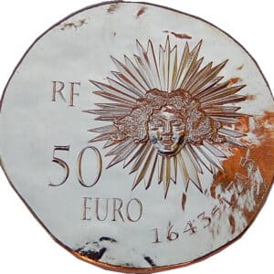 Avers 50 euros Louis XIV - - France — pièce en or