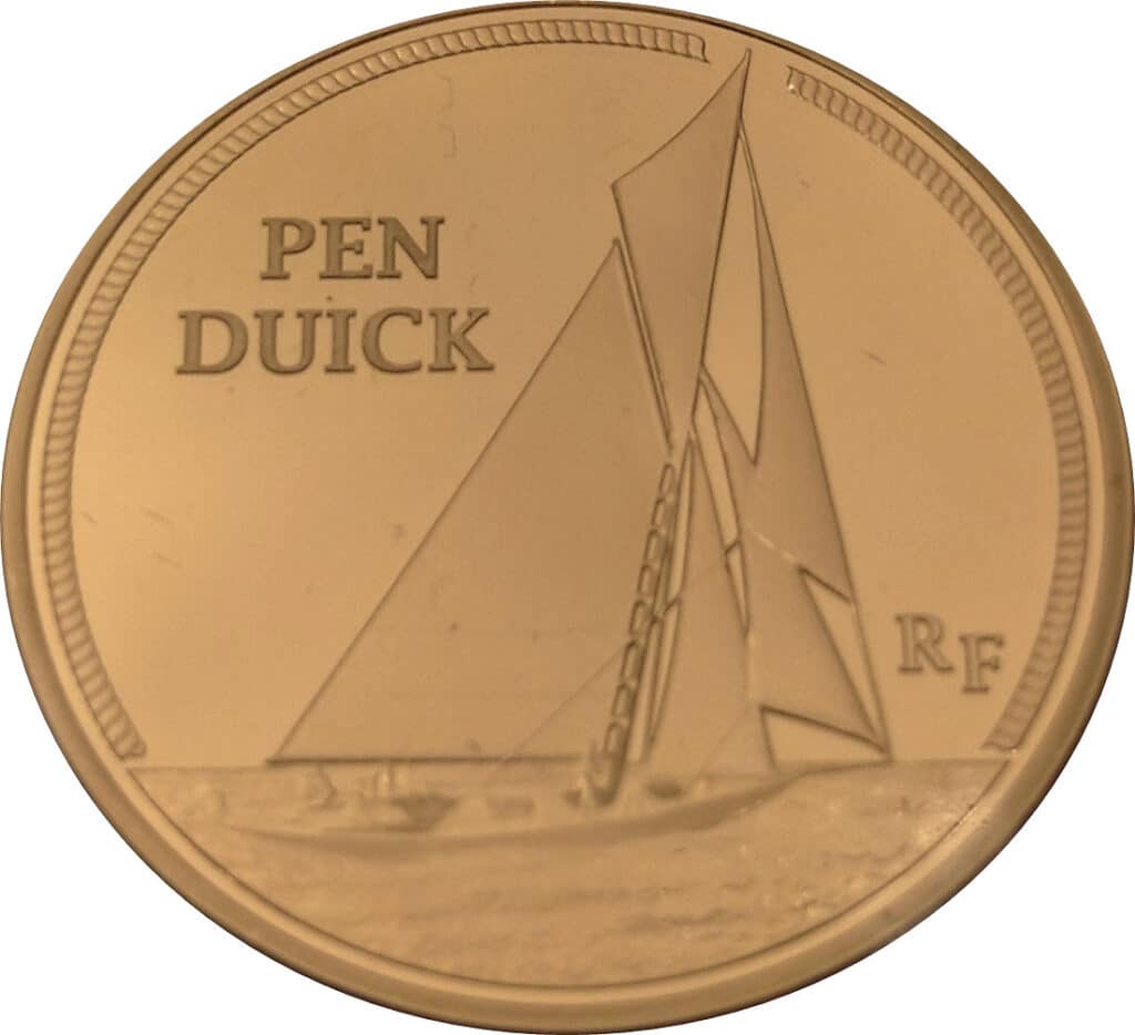 Avers 50 euros Pen Duick or - - France — pièce en or