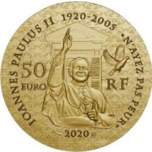 Avers 50 euros Sœur Emmanuelle - - France — pièce en or