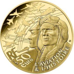 Avers 50 euros Spitfire or - - France — pièce en or