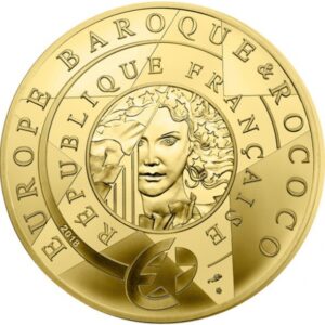 Avers 500 euros Époque baroque et rococo - - France — pièce en or
