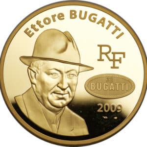 Avers 500 euros Ettore Bugatti - - France — pièce en or