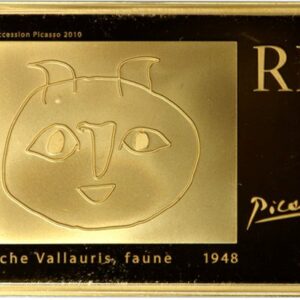 Avers 500 euros Pablo Picasso or - - France — pièce en or