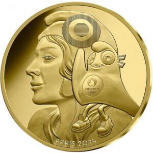 Avers 500 euros Phryge - - — pièce en or