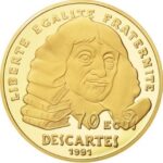 500 francs - 70 ecus Descartes 1991 - - France
