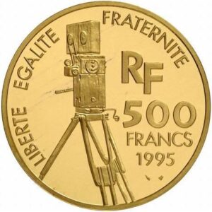 Avers 500 francs Romy Schneider grand module - - France — pièce en or